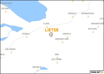 map of Lietsa