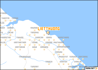 map of Liệt Thượng