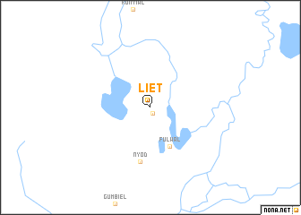 map of Liet