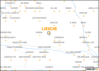 map of Lieuche