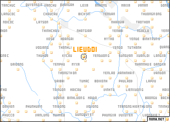 map of Liễu Ðội