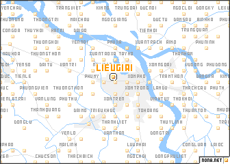 map of Liễu Giai