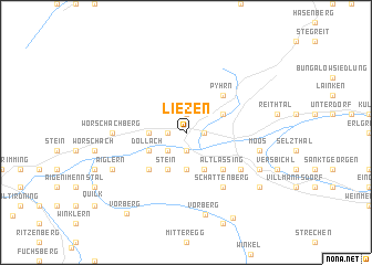 map of Liezen
