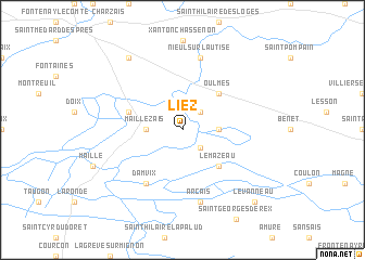 map of Liez
