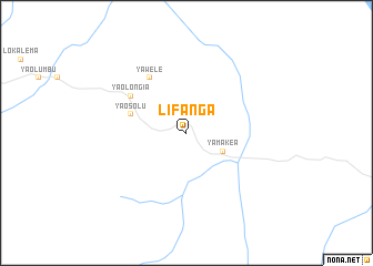 map of Lifanga