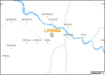 map of Lifanga