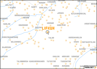 map of Līfkūh