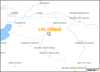 map of Liflyandka