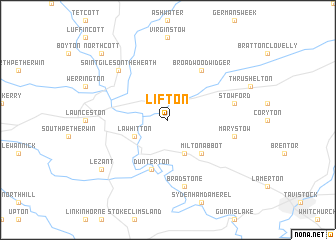 map of Lifton