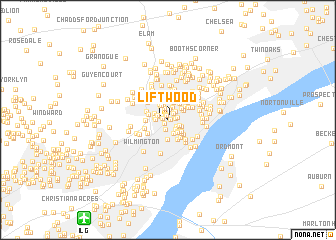 map of Liftwood