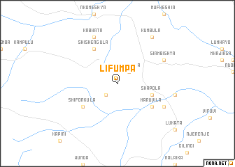 map of Lifumpa