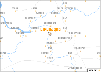 map of Lifuojong