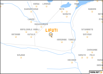 map of Lifuti