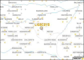 map of Ligacoyo