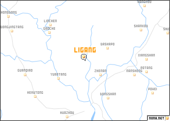 map of Ligang