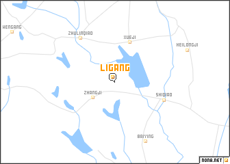 map of Ligang