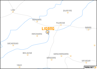 map of Ligang