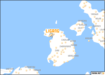 map of Ligang