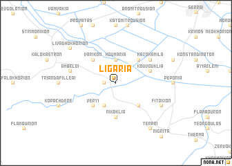 map of Ligariá