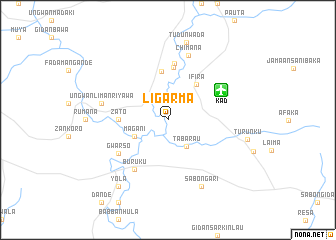 map of Ligarma