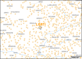 map of Ligati