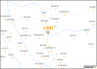 map of Ligat