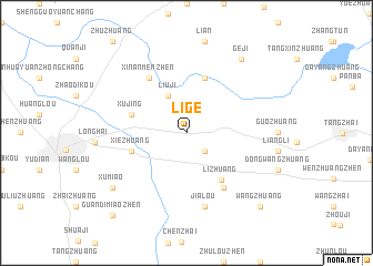 map of Lige