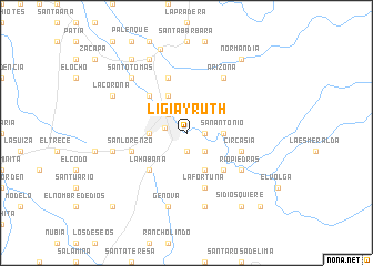 map of Ligia y Ruth