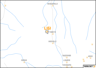 map of Ligi
