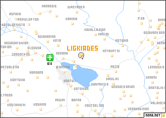 map of Ligkiádes