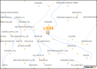 map of Ligos