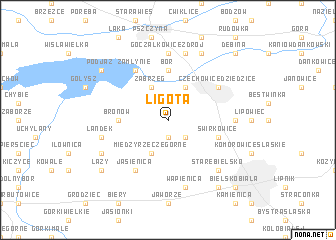 map of Ligota