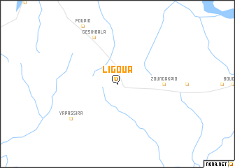 map of Ligoua