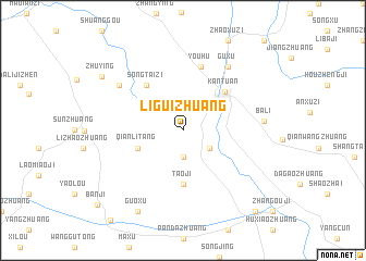 map of Liguizhuang