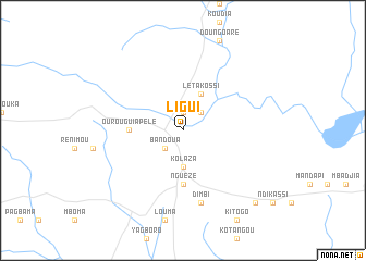 map of Ligui