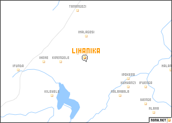 map of Lihanika