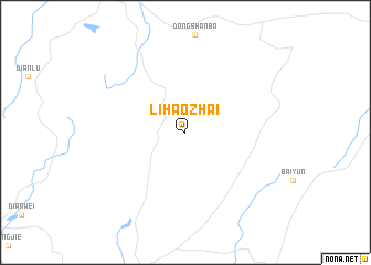 map of Lihaozhai