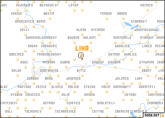 map of Líha