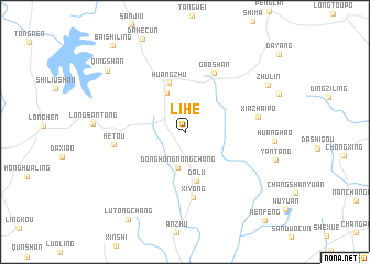 map of Lihe