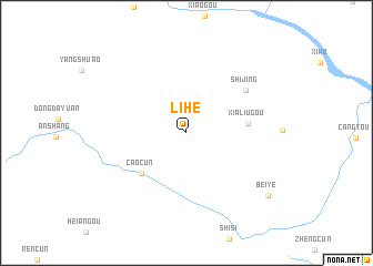 map of Lihe