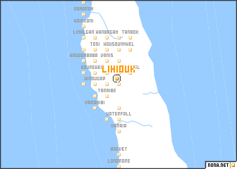 map of Lihiouk