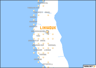 map of Lihiwouk