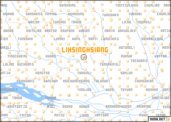 map of Li-hsing-hsiang