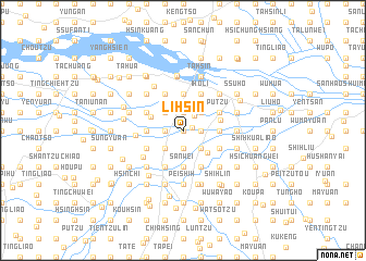 map of Li-hsin