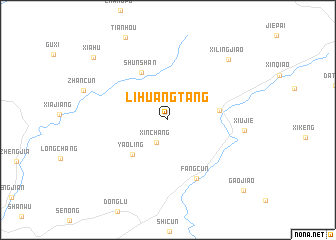 map of Lihuangtang