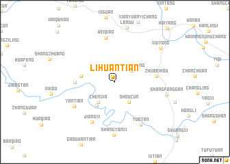 map of Lihuantian