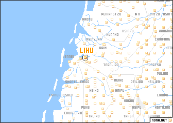 map of Li-hu
