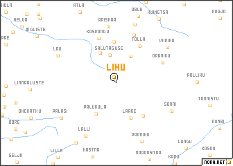 map of Lihu