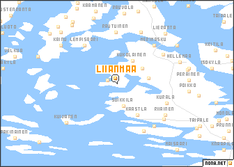 map of Liianmaa