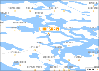 map of Liiansaari